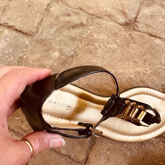 Bandolino black sandals size 7 - Picture 8 of 8